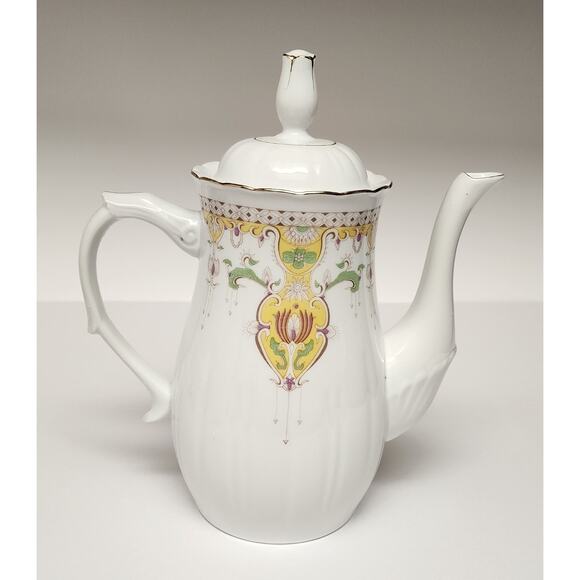 Vintage 1950s China Teacup/Saucers & Creamer Set - Picture 9 of 12